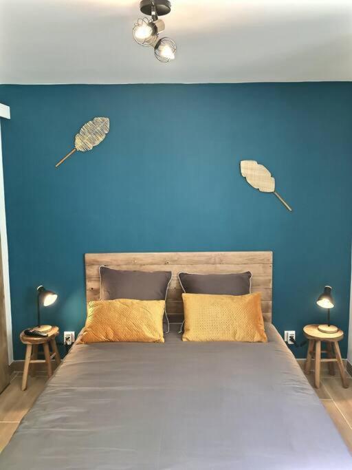 Bleu Lavande - Coquet Appartement Ambiance Village Istres Ngoại thất bức ảnh